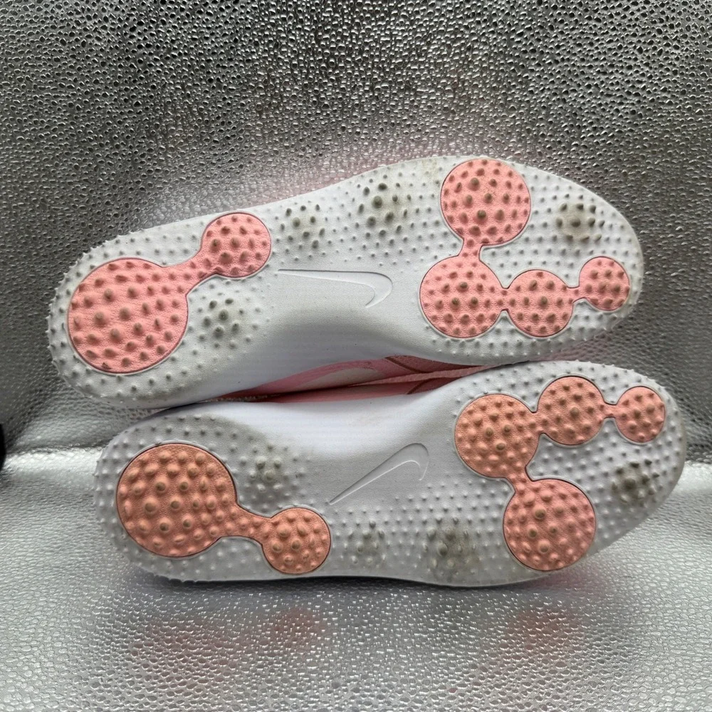 Size 10 Nike Roshe G Golf Shoes Womens Pink Good AA1851-600 Spikeless Mesh